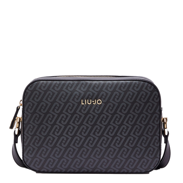 Liu Jo Sac bandoulire monogramm moyen - UNICAN Noir- Ref 90 €